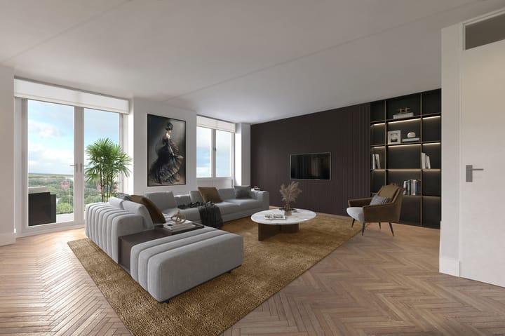 Foto van 3-Kamer appartement Portiekwoning