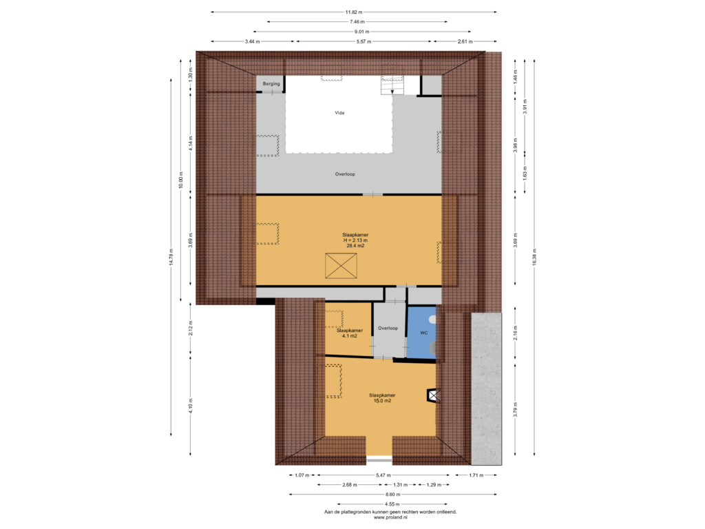 Bekijk plattegrond van 1e Verdieping van De Streek 11