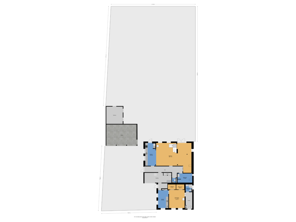 Bekijk plattegrond van Begane Grond Met Kavel van De Streek 11