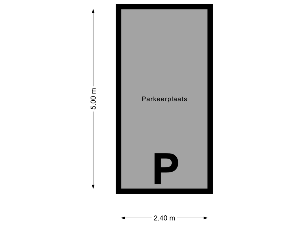 Bekijk plattegrond van Parkeerplaats van Nachtwachtlaan 196