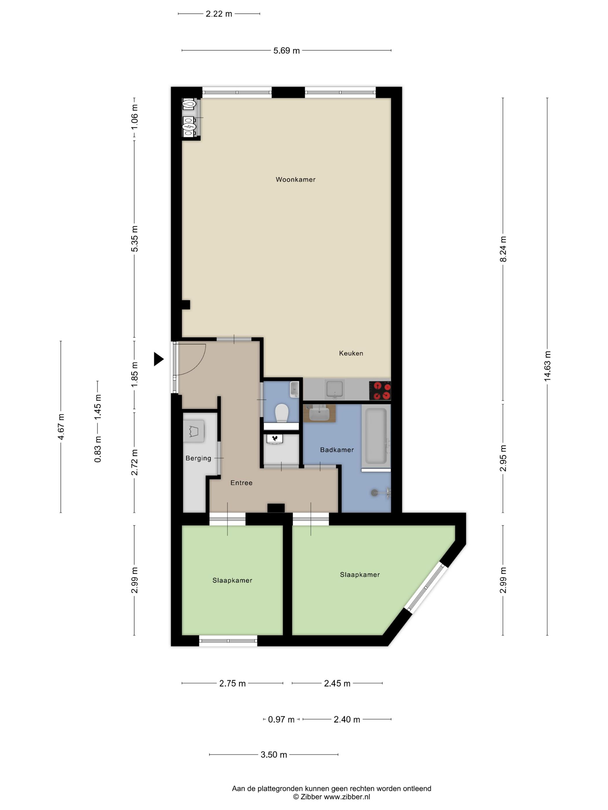 Foto 24 van Monsterstraat 4-B