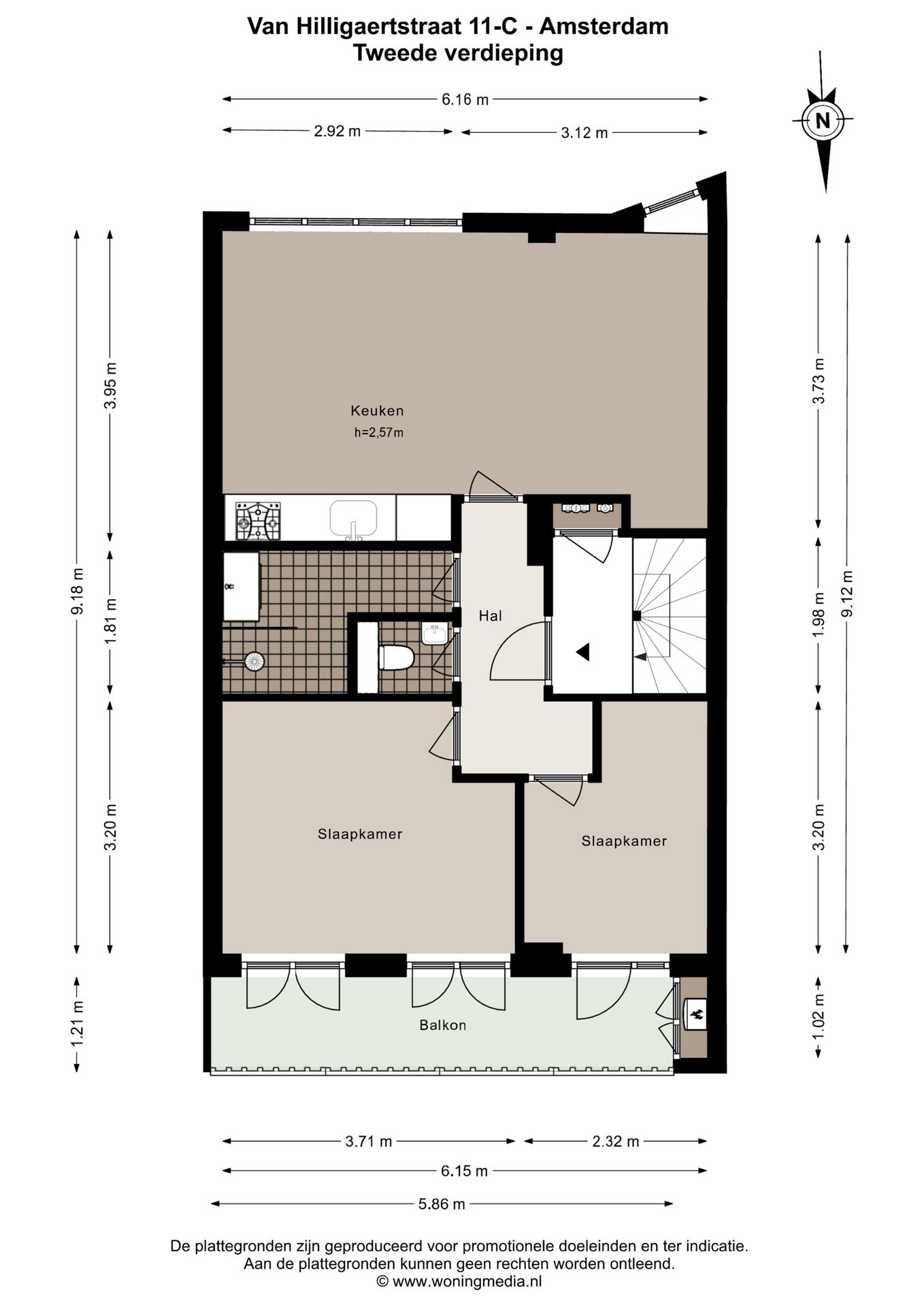 Foto 21 van Van Hilligaertstraat 11-C