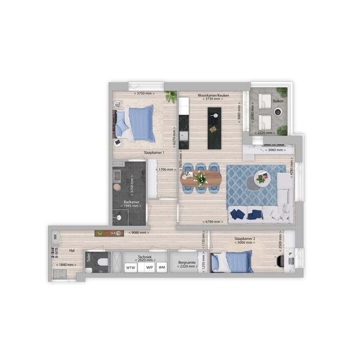 Foto 1 van D1 (Bouwnr. 19)