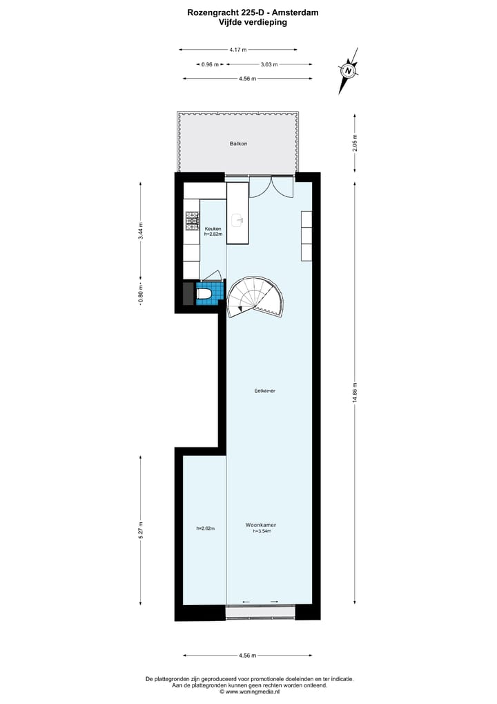 Foto 32 van Rozengracht 225-D