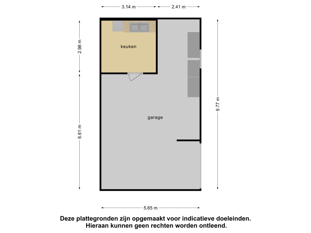 View floorplan of Garage 2 of Foarwei 180