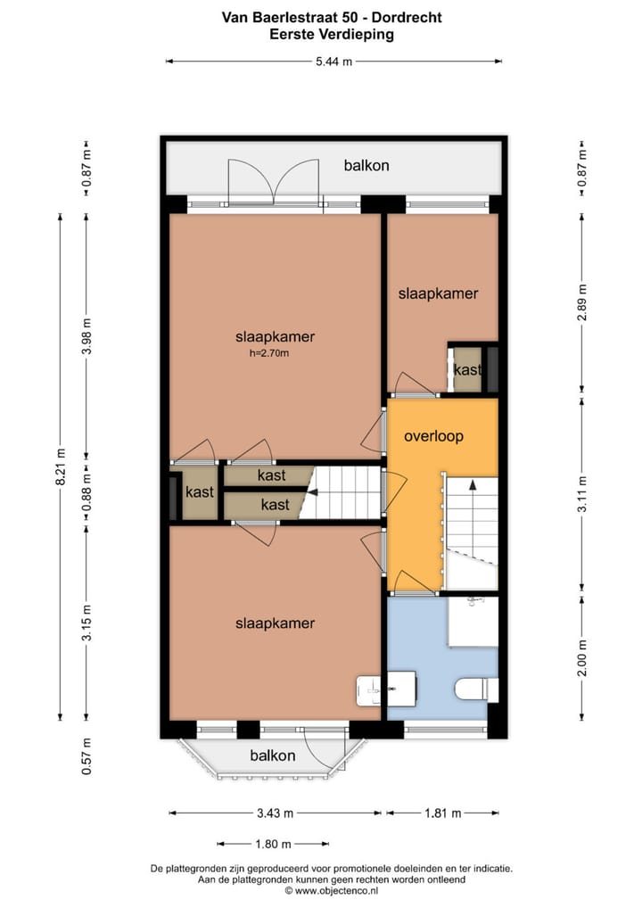 Foto 51 van Van Baerlestraat 50