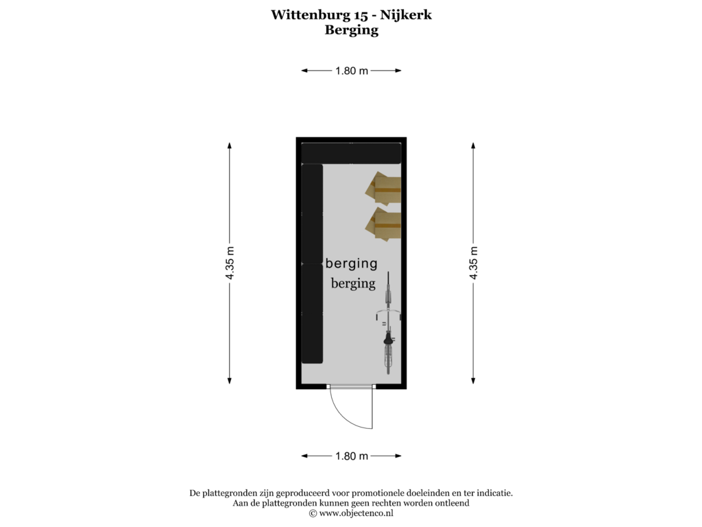 View floorplan of BERGING of Wittenburg 15