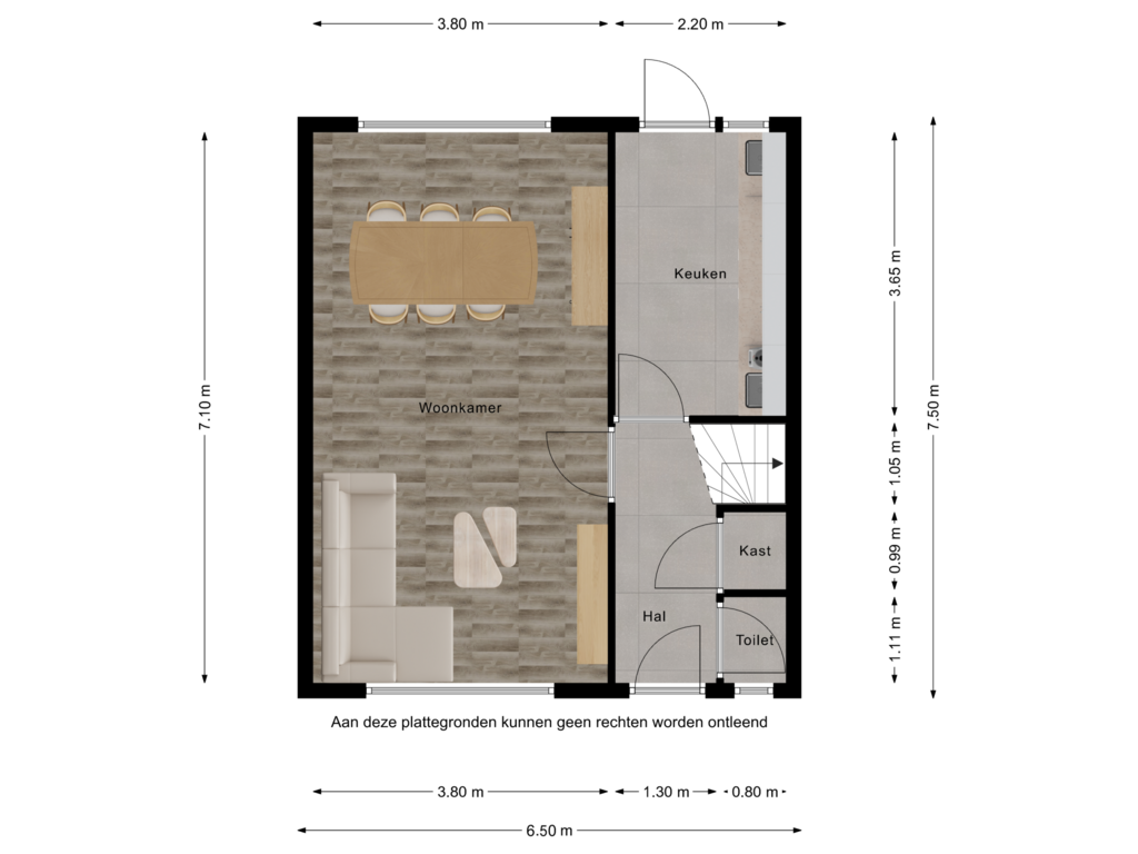 Bekijk plattegrond van Begane grond Europastraat 20 van Europastraat 20