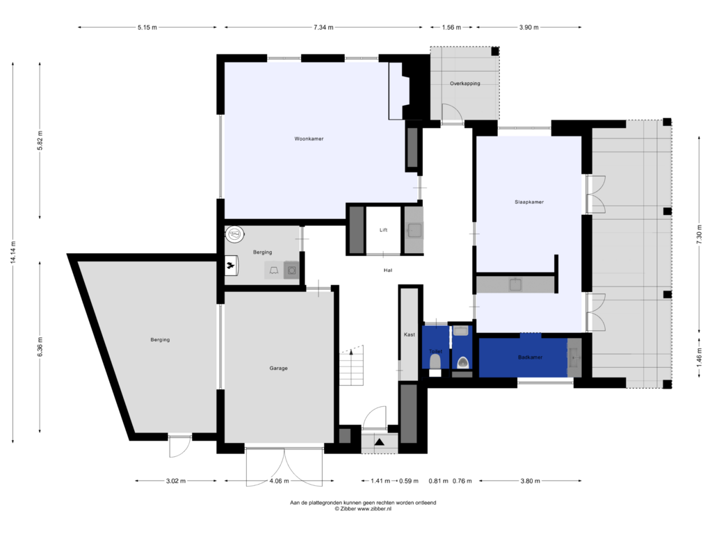 Bekijk plattegrond van Begane Grond van Markdal 6