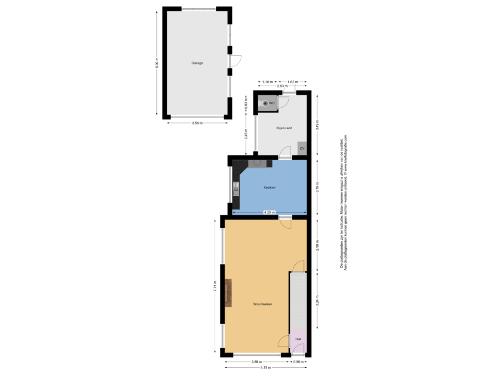 Bekijk plattegrond van Begane grond van Lievevrouwestraat 94