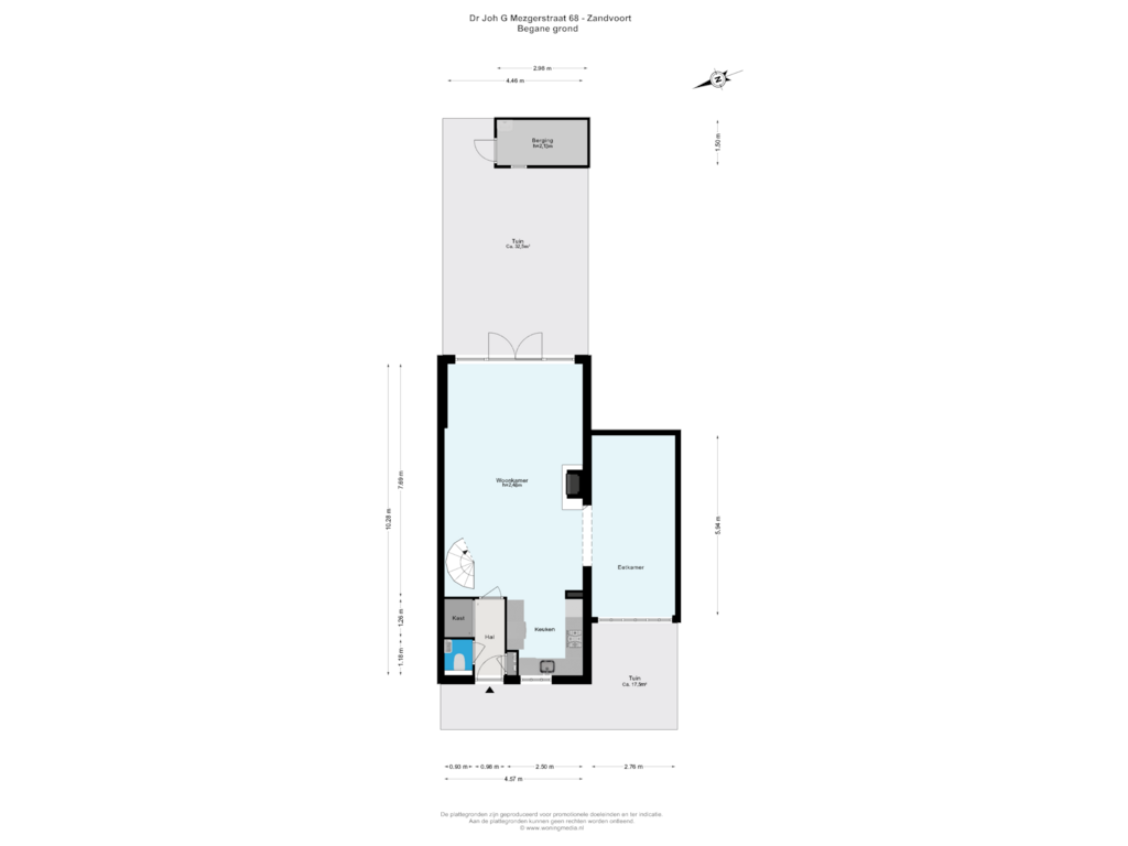 Bekijk plattegrond van Begane_grond van Dr Joh G Mezgerstraat 68