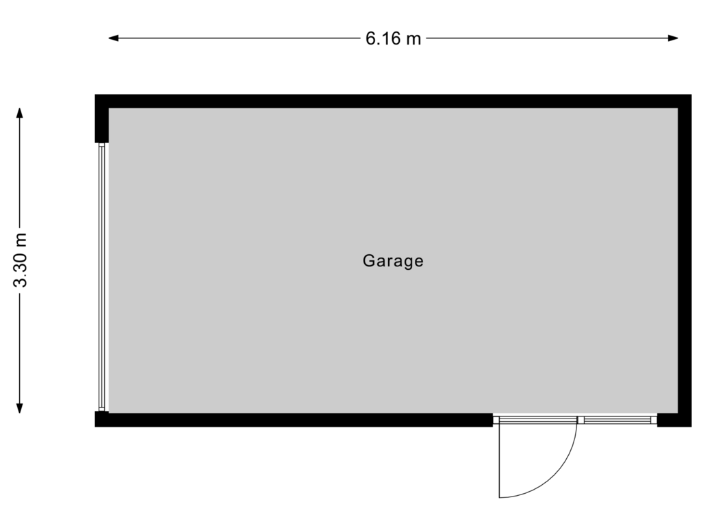 Bekijk plattegrond van Garage van de Savornin Lohmanstraat 35