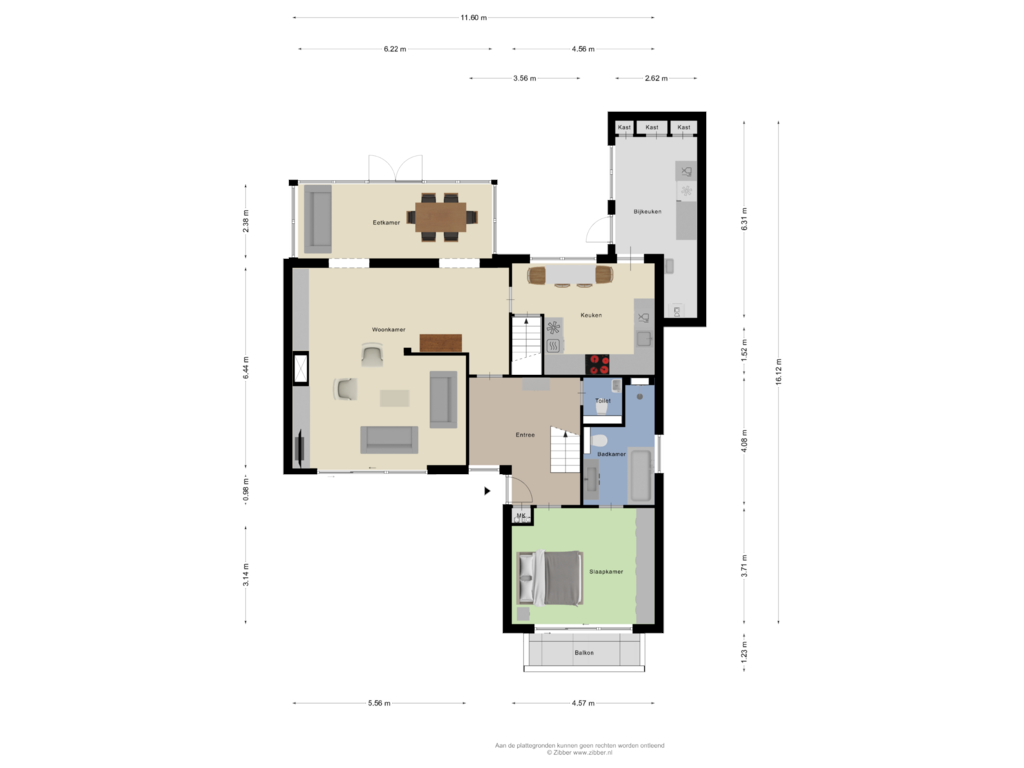 Bekijk plattegrond van Begane Grond van Eijkhovenstraat 9