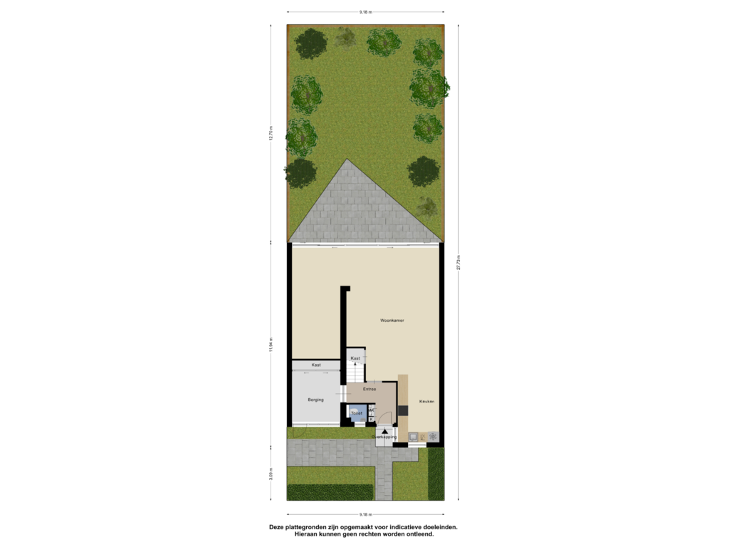 Bekijk plattegrond van Begane Grond Tuin van Steppevlinder 11