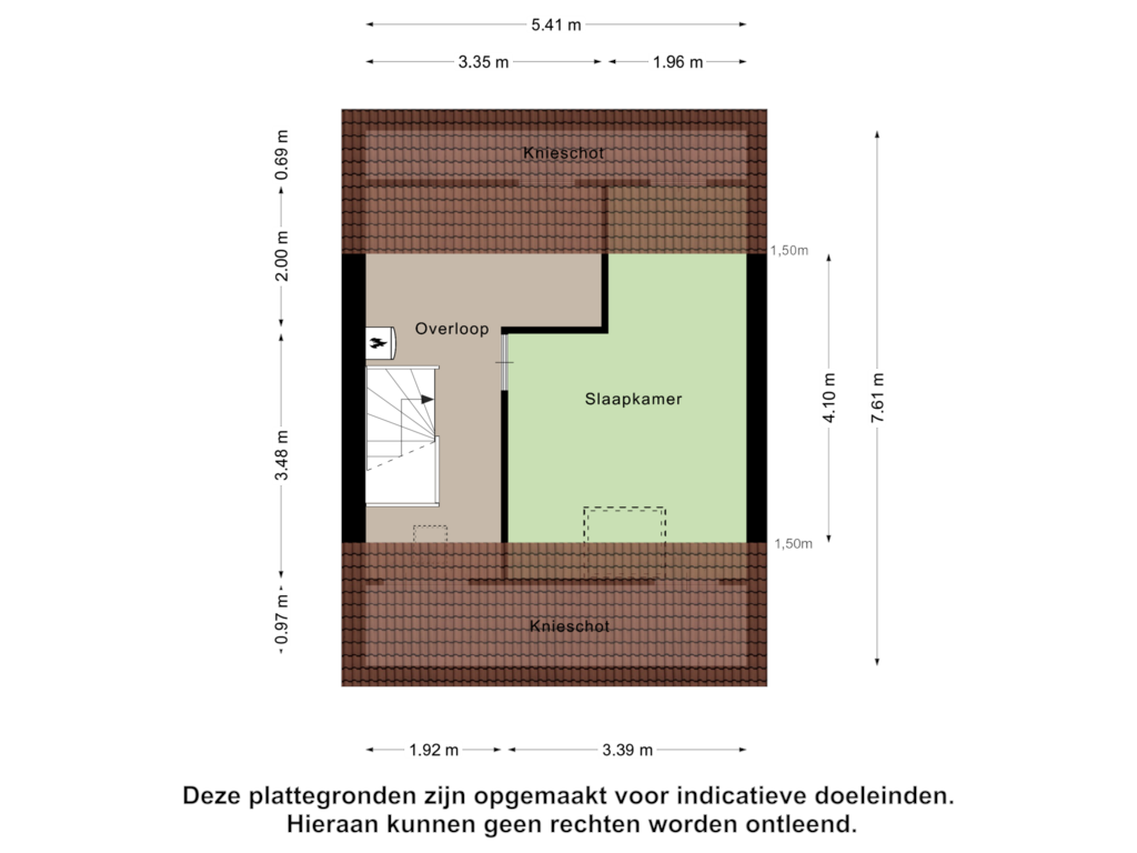 Bekijk plattegrond van Tweede Verdieping van Steppevlinder 11