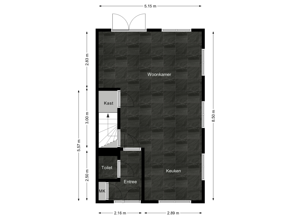 Bekijk plattegrond van First floor van Leen van Ooijenlaan 36