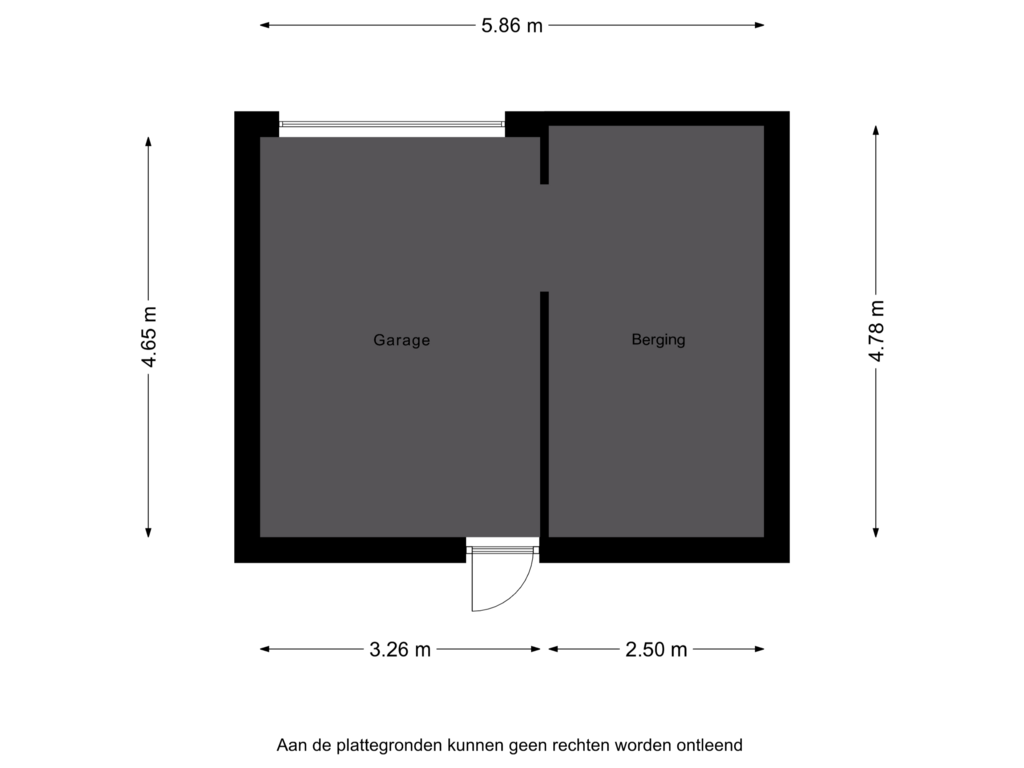 Bekijk plattegrond van Garage van Fransebaan 579