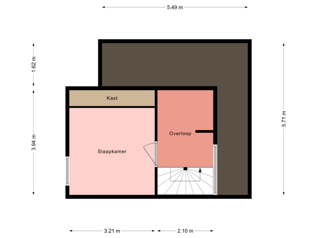 Bekijk plattegrond van 2e Verdieping van van Goghlaan 56