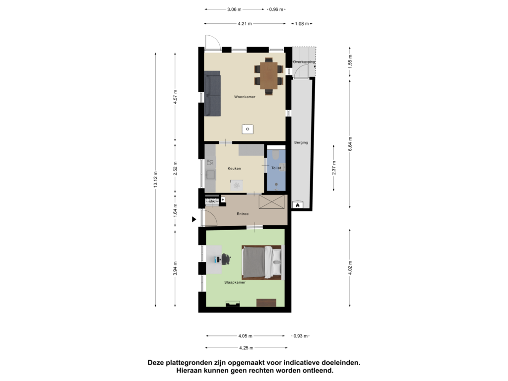 Bekijk plattegrond van Begane Grond van Buorren 6