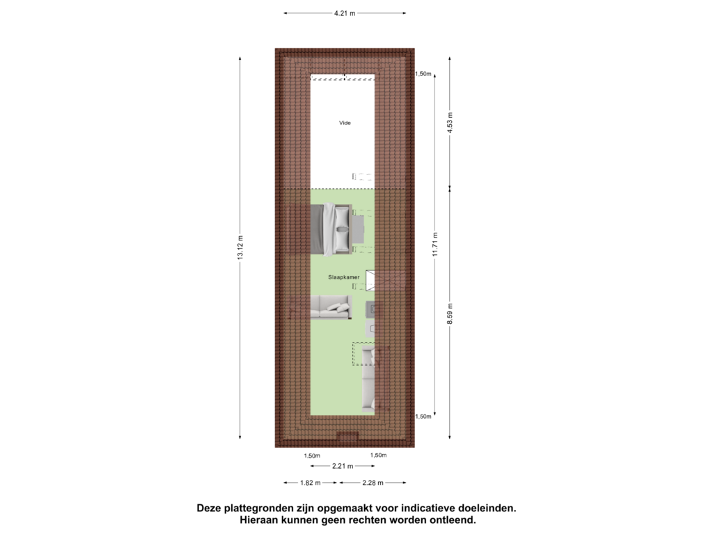 Bekijk plattegrond van Eerste Verdieping van Buorren 6