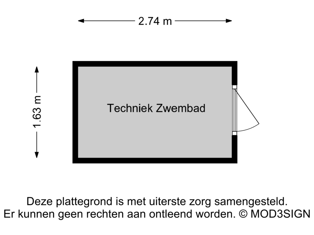 Bekijk plattegrond van Floor 21 van Burgemeester den Texlaan 23