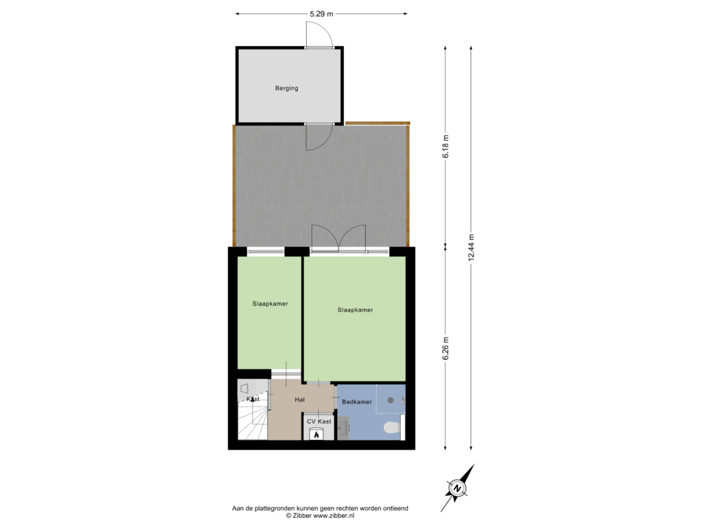 Bekijk plattegrond van Begane Grond_Tuin van Nettelhorst 56