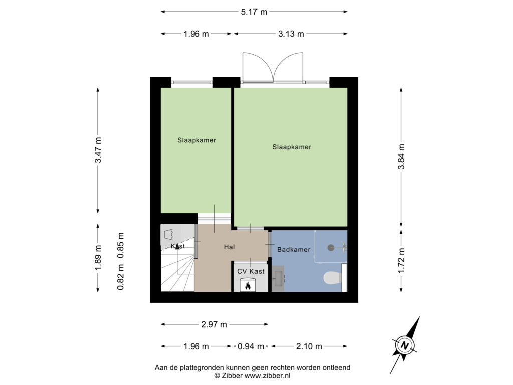 Bekijk plattegrond van Begane Grond van Nettelhorst 56