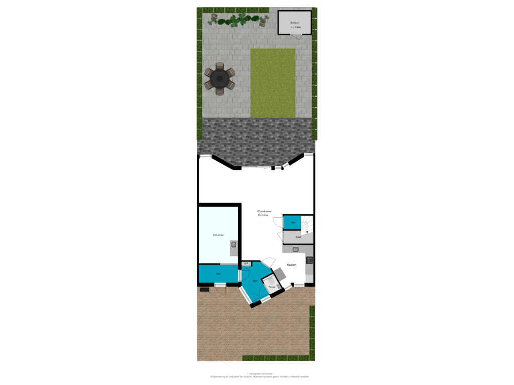 View floorplan of Tuin of Boezem 35