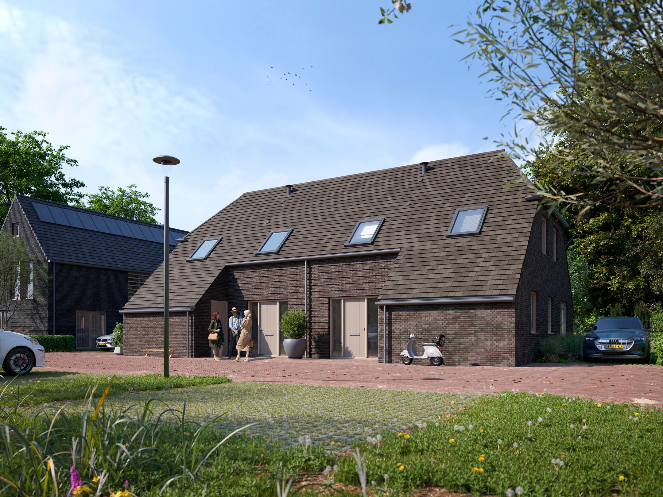 Twee-onder-één-kapwoning 'de Keuterij' - B (Bouwnr. 41), Meppel, 7942HR, Drenthe, Nederland  