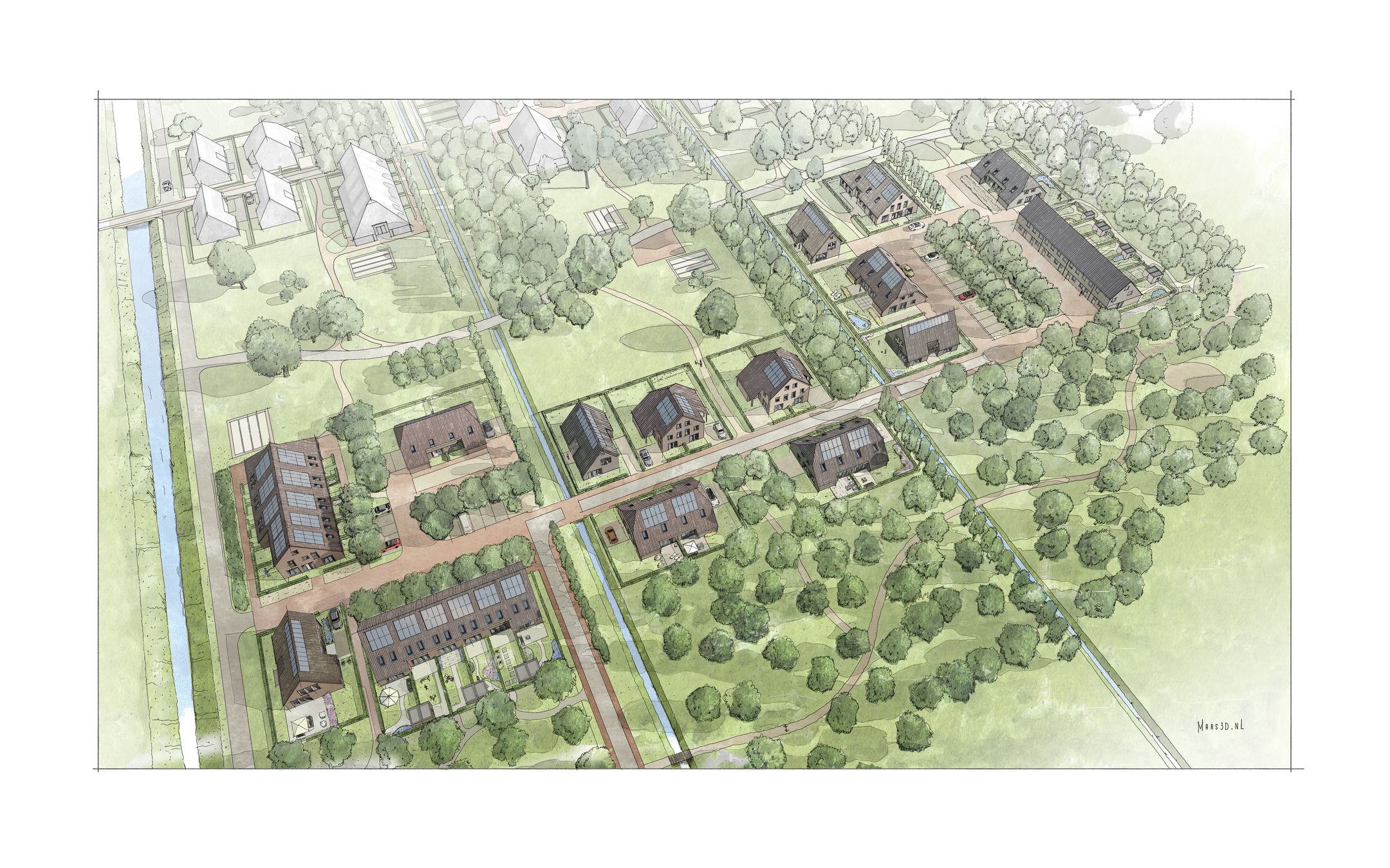 Foto 6 van Rug-aan-rug woning Hallehuis (Bouwnr. 40)