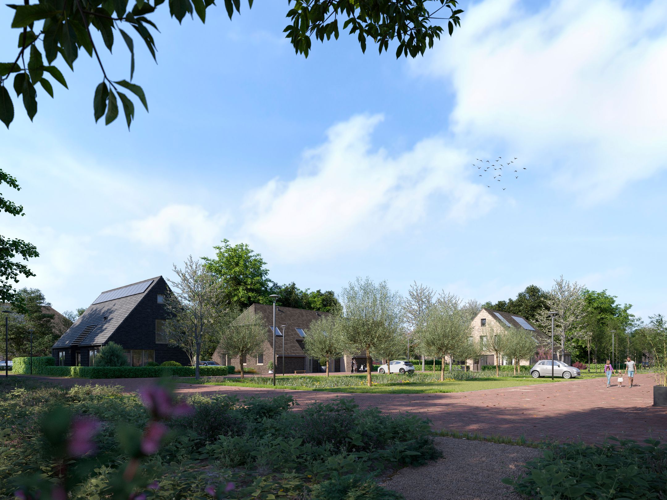 Foto 3 van Rug-aan-rug woning Hallehuis (Bouwnr. 39)