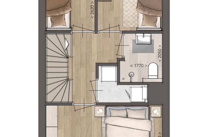 View photo 8 of Eindwoningen Blok A B C D (Bouwnr. 1)