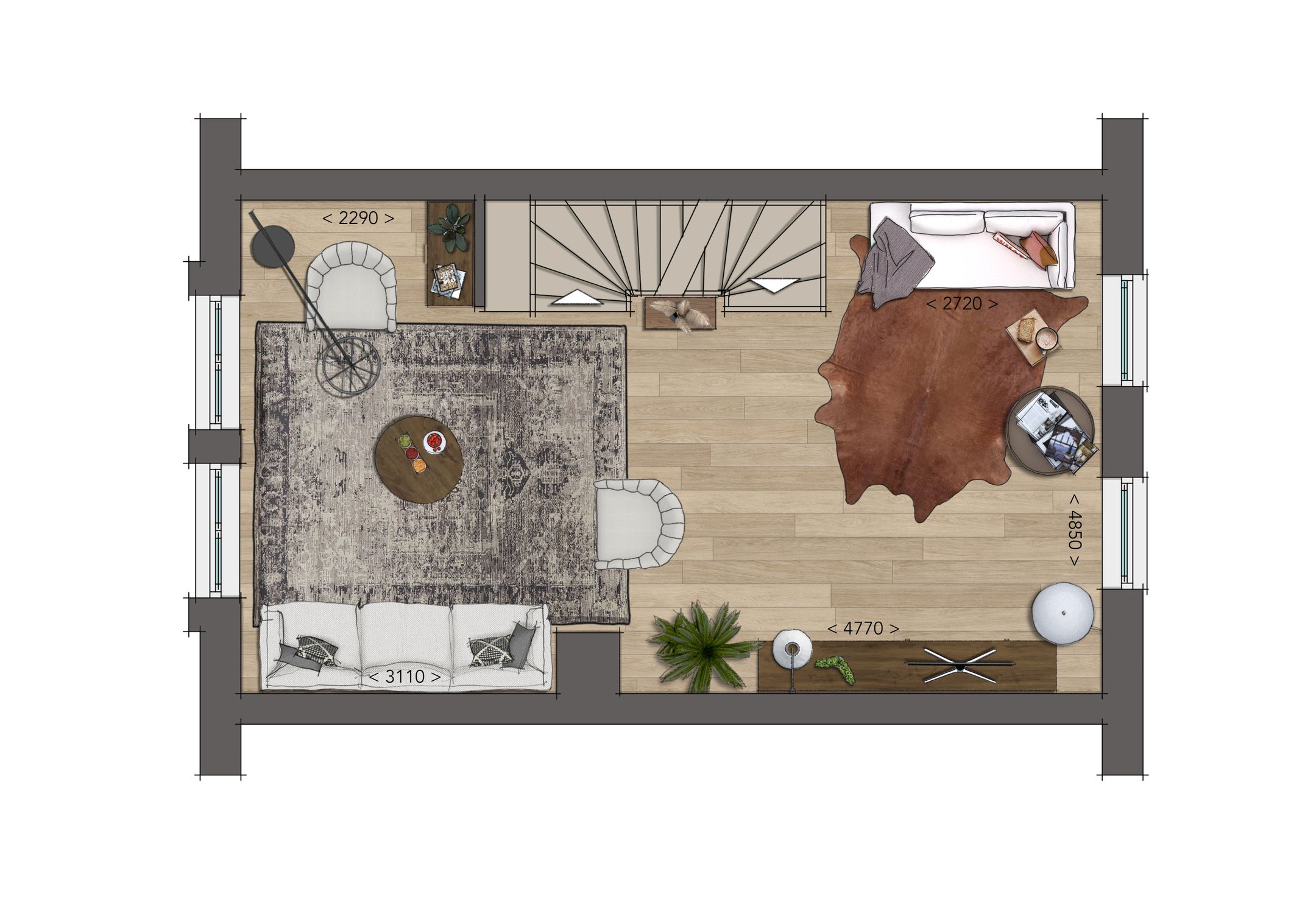 Foto 6 van Eindwoningen Blok A B C D (Bouwnr. 8)