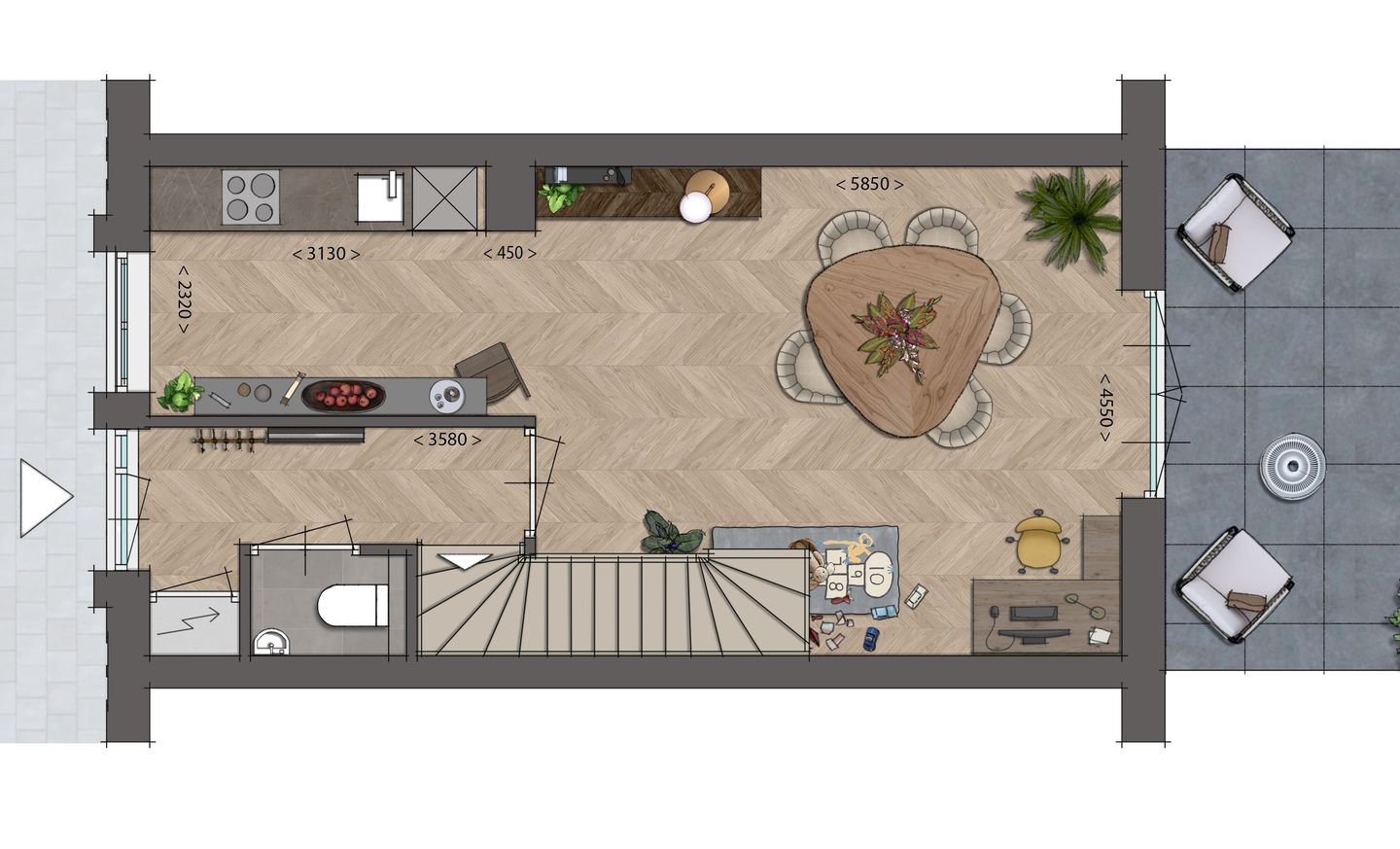 Photo 4 of Eindwoningen Blok E F (Bouwnr. 25)