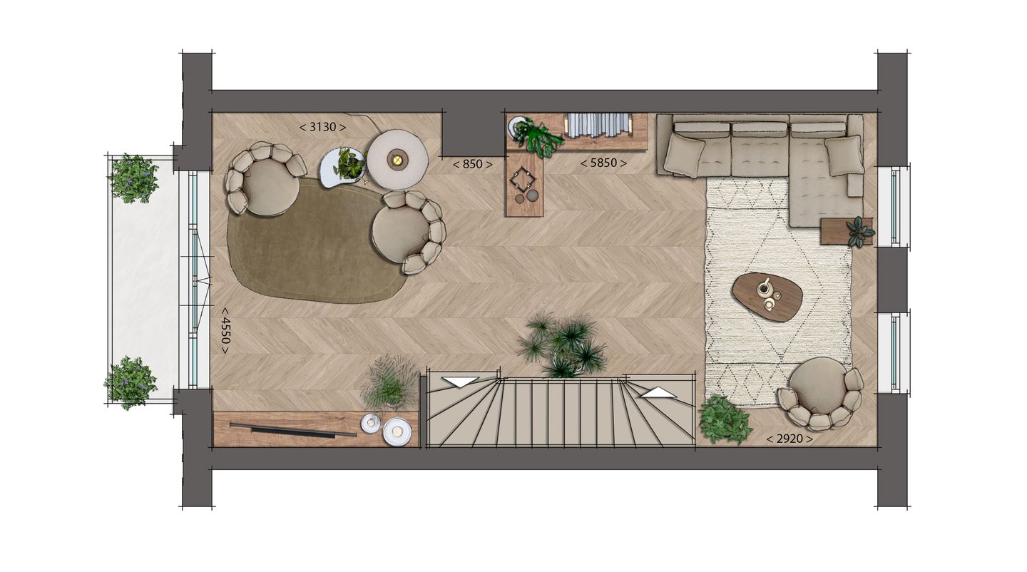 Photo 5 of Eindwoningen Blok E F (Bouwnr. 25)