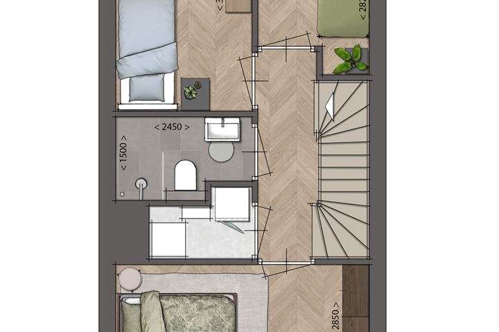 Bekijk foto 7 van Eindwoningen Blok E F (Bouwnr. 26)