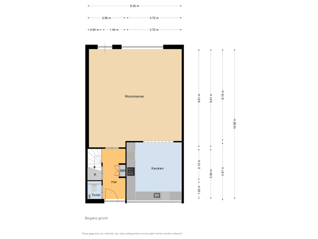 Bekijk plattegrond van Begane grond van Tamis Weer 5