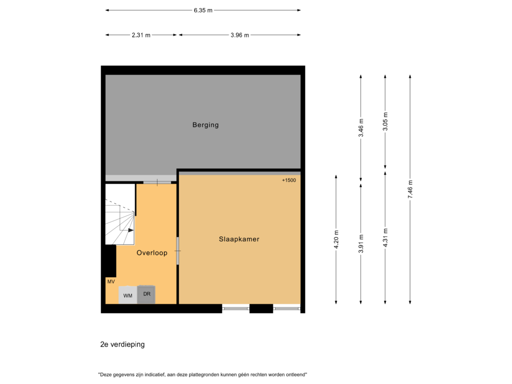 Bekijk plattegrond van 2e verdieping van Tamis Weer 5