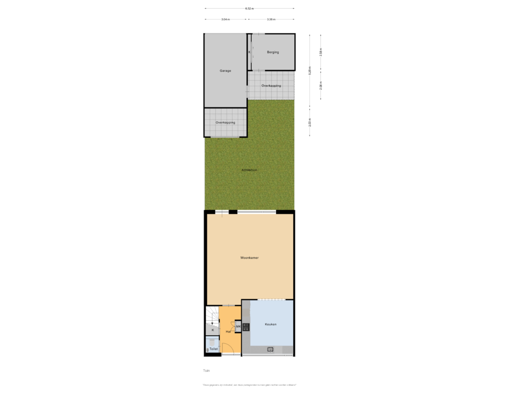 Bekijk plattegrond van Tuin van Tamis Weer 5