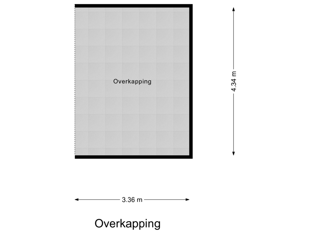 View floorplan of Overkapping of Biesterweg 114