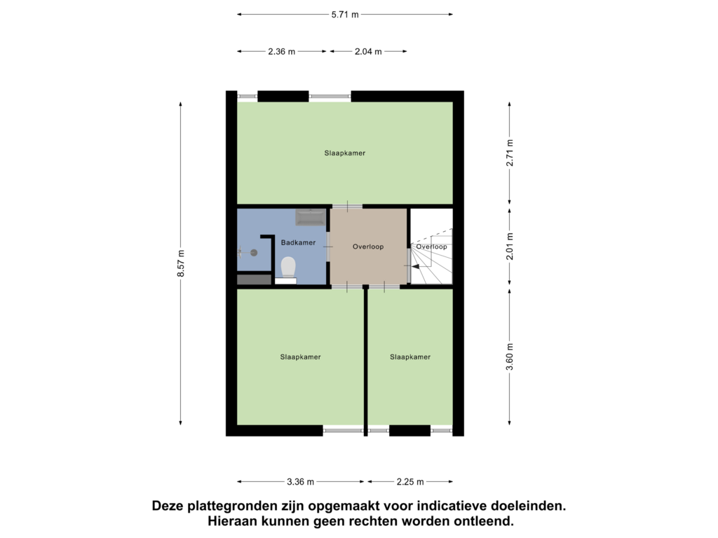 View floorplan of Eerste Verdieping of Gender 12