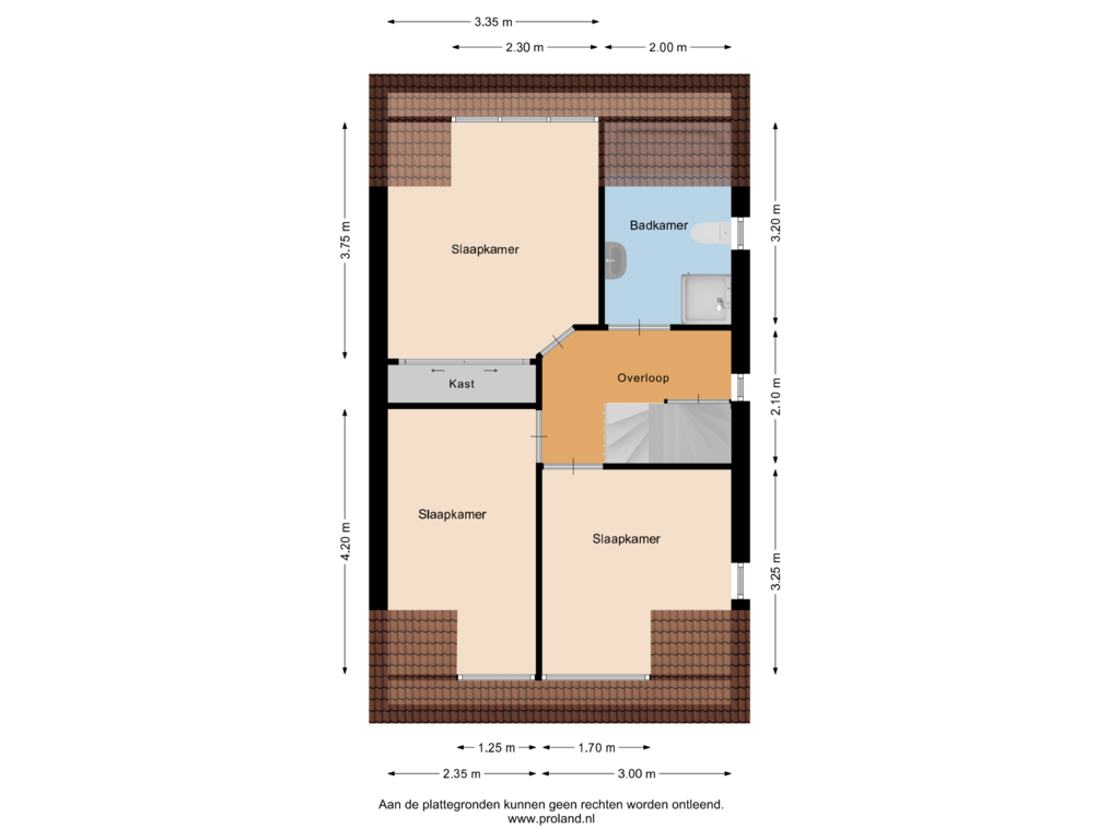 View floorplan of 1e Verdieping of Trekschuit 15