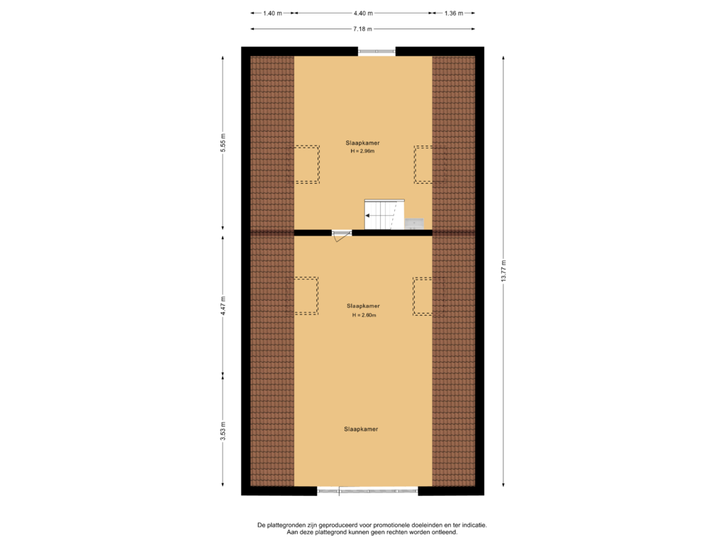 Bekijk plattegrond van Eerste verdieping van Zorge'sweg 1