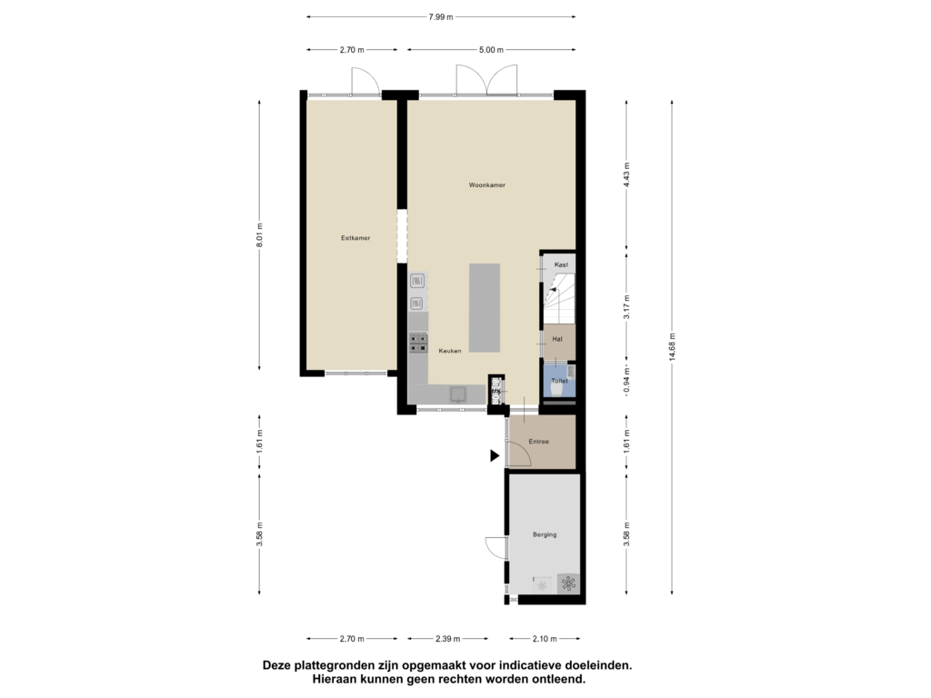 Bekijk plattegrond van Begane Grond van Klipper 9