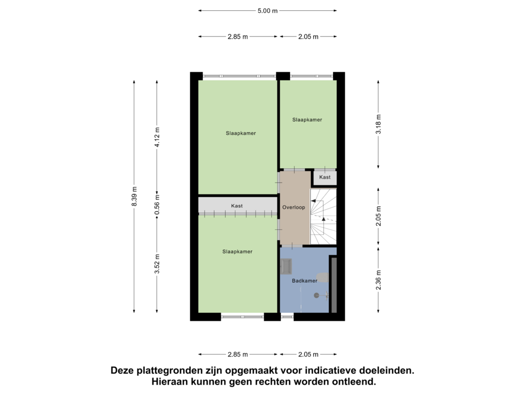 Bekijk plattegrond van Eerste Verdieping van Klipper 9