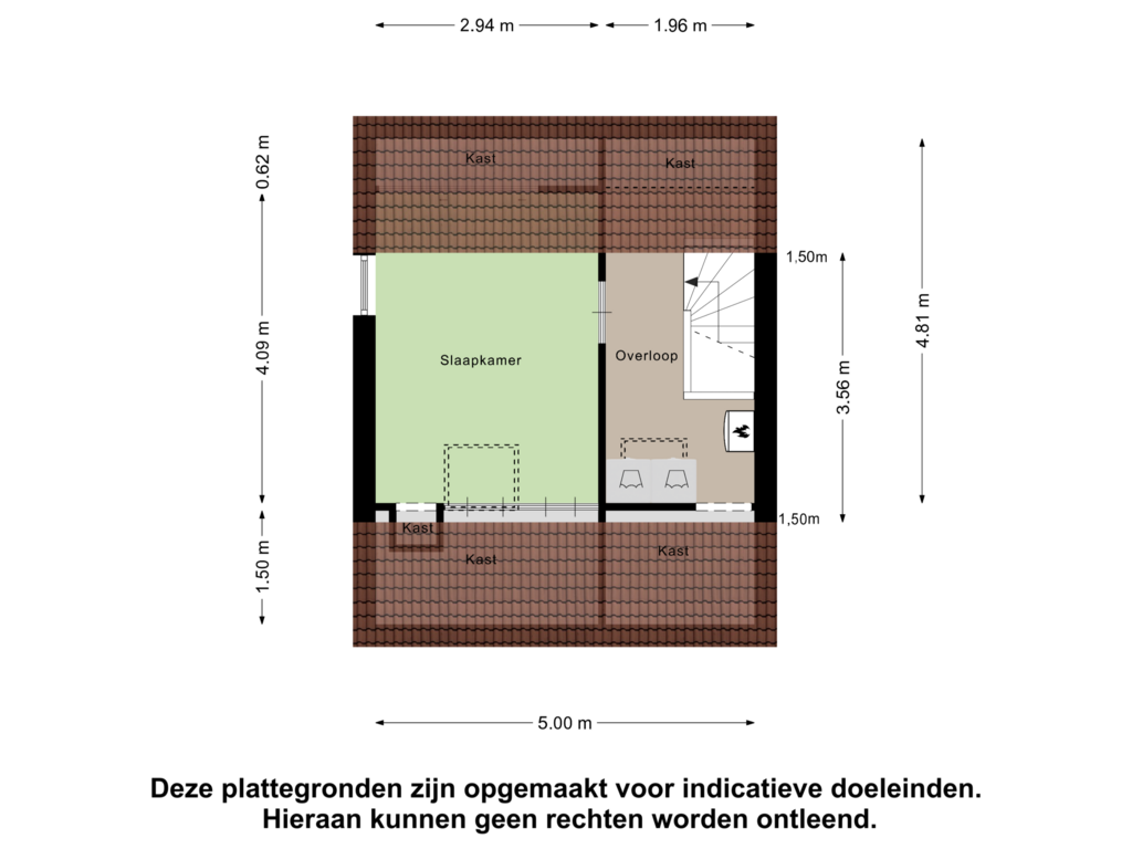 Bekijk plattegrond van Tweede Verdieping van Klipper 9