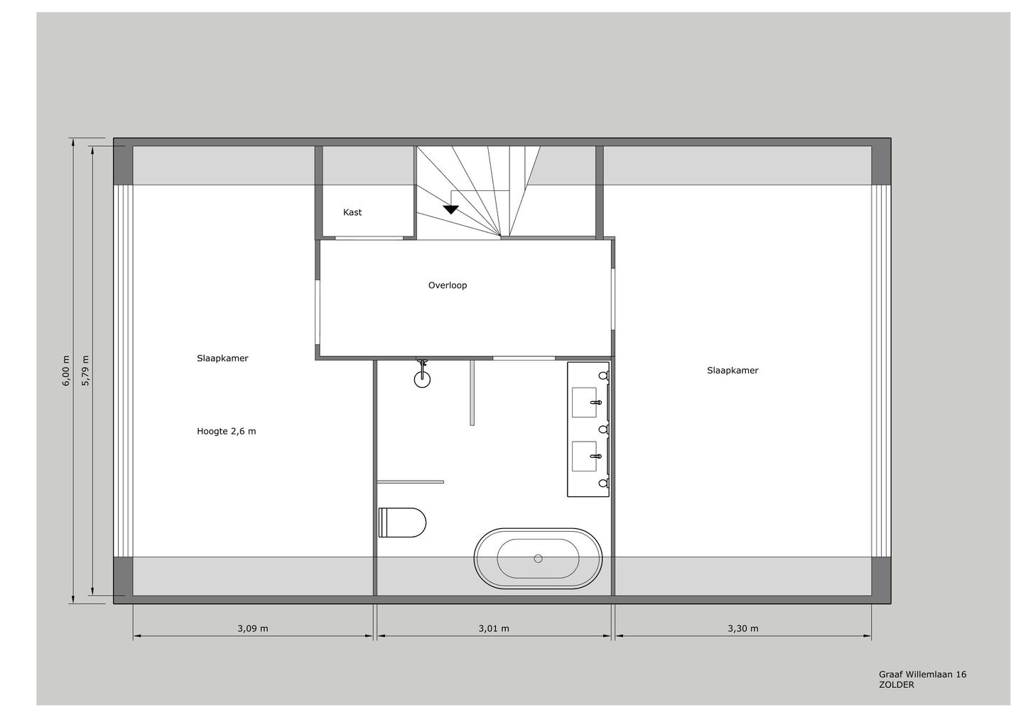 Foto 50 van Graaf Willemlaan 16
