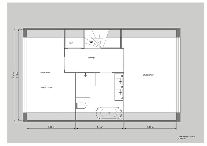 Foto 50 van Graaf Willemlaan 16