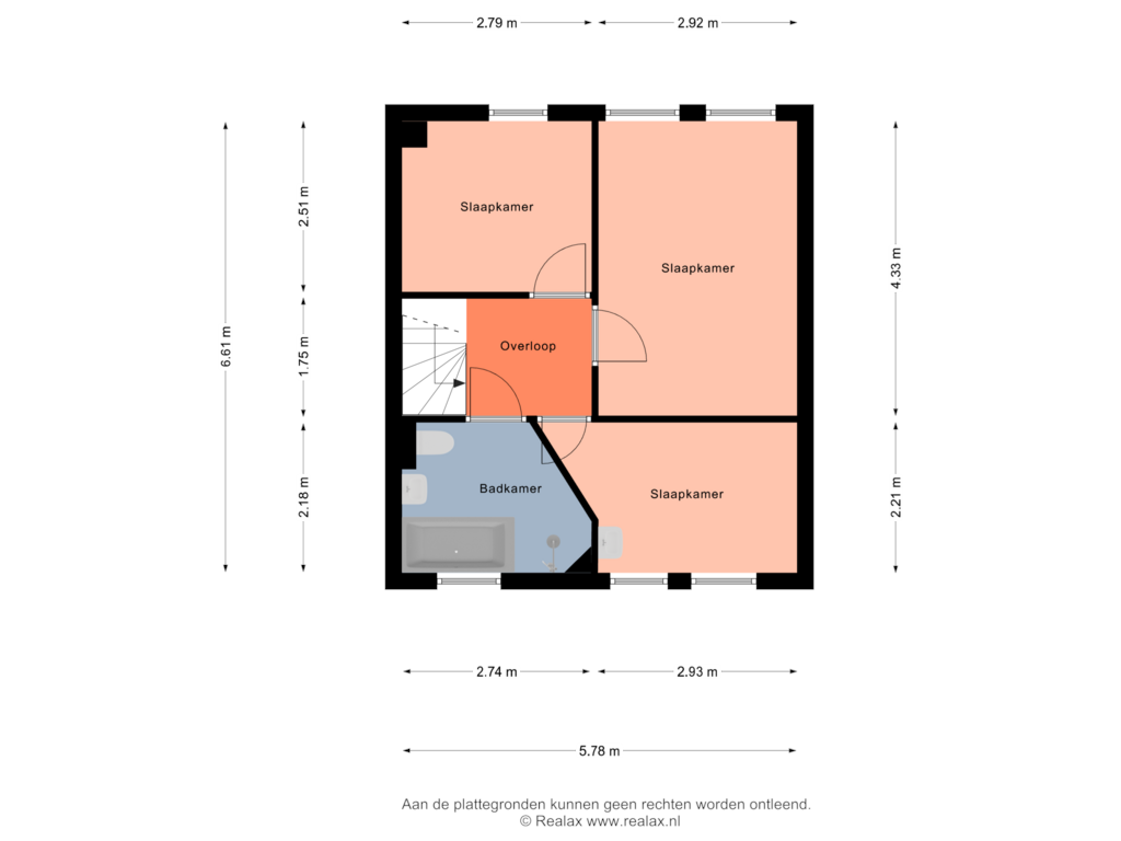 View floorplan of Verdieping 1 of De Mast 10