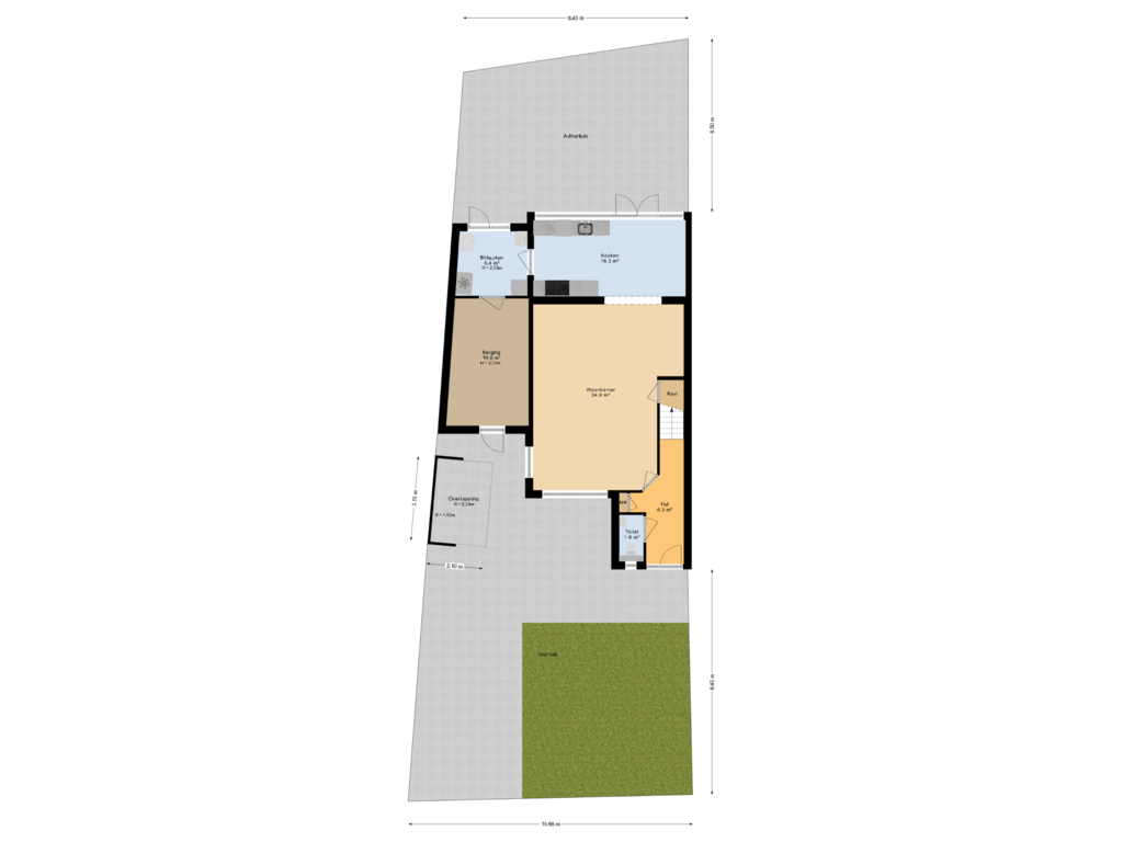 Bekijk plattegrond van Situatie van Jasmijn 14